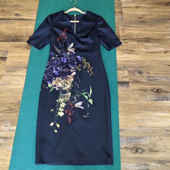 Ted Baker Carvir Floral Sheath Dress 